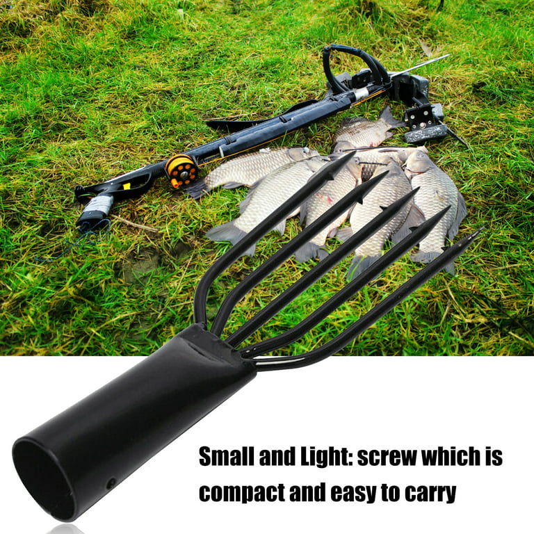  BESPORTBLE 3pcs Fishing Tool Multi-use Spear Fishing Equipment  Outdoor Fishing Tackle Frog Gig Fishing Spear Weeding Fork Spear Fish Fork  Outdoor Tools Garden Weeder Log Trident Iron : Sports 