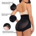 thumbnail image 3 of FITVALEN Women Butt Lifter Shapewear Hi-Waist Double Tummy Control Panty Waist Trainer Body Shaper, 3 of 6