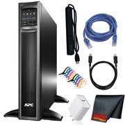 APC Smart-UPS X 1500VA SMX1500RM2UC Rack/Tower UPS | 120V LCD Display, SmartConnect, Network Management, Rackmount Convertible