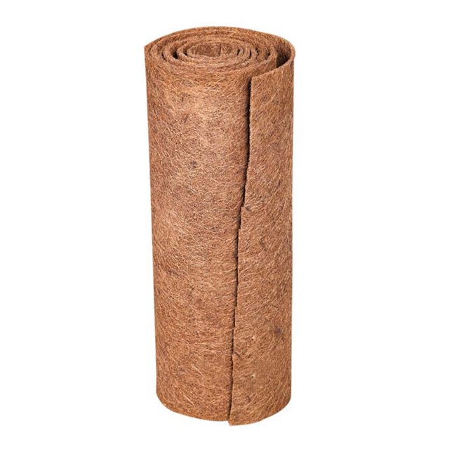 Alfombra de reptil de 1pc alfombra de coco natural para protección (marrón claro)