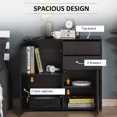 thumbnail image 4 of HOMCOM High Gloss Buffet Sideboard with Drawers Kitchen Storage Cabinet, 4 of 10
