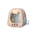 thumbnail image 2 of Cat Carrier Backpack, Expandable Bubble Pet Carrier for Cats and Small Dogs, Travel Backpack for Hiking, Walking & Outdoor Adventures (1PC, Brown - A), 2 of 7