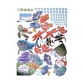 thumbnail image 3 of Unique Bargains Salon Art Décor PVC Poisson Étoile de Mer Motif Autocollant Mural Decal Mural, 3 of 4