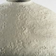 thumbnail image 2 of Narrow White Textured Ceramic Vase, 2 of 3