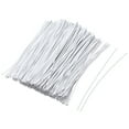 thumbnail image 5 of Uxcell Twist Ties 6 Inch Round Stronger Coated Iron Twist Ties White 500 Pack, 5 of 5