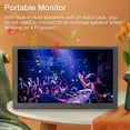thumbnail image 3 of Yeacher 7 Inch Touching Screen Portable Monitor 1024*600 Resolution IPS Panel LCD Capacitive Touchscreen Monitoring Display with Speakers, 3 of 8