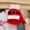 thumbnail image 3 of Gants Sans Doigts Mode Gants Demi-Doigts Doux Gants à Rabat pour Noël, 3 of 8