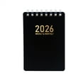 thumbnail image 1 of A7 Mini Notebook Organizer Planner | Daily Calendar | Travel Diary Journal | School Office Student Use | Writing Notes | Portable Pocket Size | Multi-Purpose Planner Organizer for Work Study, 1 of 3