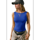thumbnail image 1 of Chaleco Deportivo de Verano para Mujer, Ajustado, Elástico, Sin Mangas, Azul, Talla L, 1 of 9