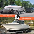 thumbnail image 5 of LinenLoon Boat Trailer Transom Tie Downs Straps 1200 LBS, 2" x 4' Adjustable Boat Buckle Transom Tie Downs to Trailer, Marine, Jet ski, Pontoon, with Quick Release Buckle & Anti-Scratch Hooks, 5 of 5