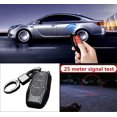 thumbnail image 4 of ABS Carbon Fiber Shell + Silicone Car Key Cover Case Key Ring for Ford Focus Mondeo Edge Fiesta Kuga Mondeo MK4 Fusion Escort Ecosport (A Carbon Fiber, 4 of 4