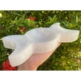 thumbnail image 5 of Large Selenite Triple Moon Bowl, 8" Long Triple Moon Carved Selenite Dish, Crystal Polished Cleansing Charging Healing Gemstone Bowl, 5 of 7