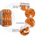 thumbnail image 6 of Halloween Black Cat Ghost Bat Orange Shower Curtain Set ，Waterproof Fabric Shower Curtains Shower Curtains for Bathroom,Bathroom Decor 36"x72", 6 of 6