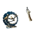 thumbnail image 6 of Figurine Knick Knack Ornament Sculpture Resin Material for Living Room Bedroom Desk Decoration Art, 6 of 8