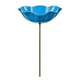 thumbnail image 4 of Estaca para jardín de flores, bebedero para pájaros, decoración exterior versátil, novedosa y resistente. Azul, 4 of 9
