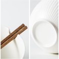 thumbnail image 5 of Ceramic Ramen Bowl with Matching Chopsticks, Soup Bowls for Udon Soba Pho  Noodles, Dishwasher and Microwave Safe, 28 oz (1-Bowl-), 5 of 6