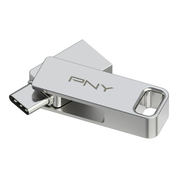 PNY 64GB DUO LINK USB 3.2 Type-C Dual Flash Drive 200 MB/s