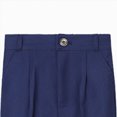 thumbnail image 4 of Gibobby Boys Pants Toddler Boys Pants Lightweight Trousers 12 Months 2T 3T 4T 5T Kids Winter Casual Solid Sweatpants With Drawstring Toddler Pull On Pants(18-24 Months,Blue), 4 of 5