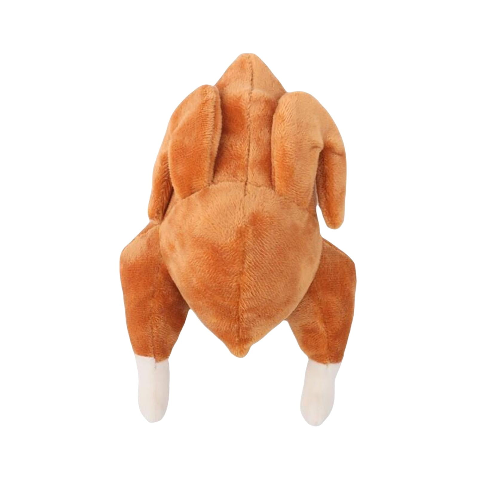 Squeaky Plush Dog Toy, Turkey Shaped Chew Toy Puppy Toy, Squeaky