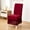 Red, variant on PONPRNGY 1Pc Spandex Chair Covers for Dining Chairs Covers Removable Dining Room Chair Covers with Skirt Parson Chair Slipcovers Washable Chair Protector for Kitchen Wedding Party Banquet