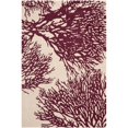 thumbnail image 1 of Safavieh Bella Collection BEL115A Handmade Beige and Purple Premium Wool Area Rug (8' x 10'), 1 of 1
