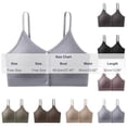 thumbnail image 3 of Qingpeng Womens Solid Bra Everyday Bras Push Up No Underwire Full Coverage Seamless Bralette Soft Support Wireless Bras, 3 of 5