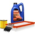 thumbnail image 1 of Kit De Afinación Con Aceite 20W50 Mineral, Bujías Platino, Filtro De Aire Y Filtro De Aceite 7 Piezas Compatible con Mercury Milan L4 2.3L DE 2006 A 2009, 1 of 1