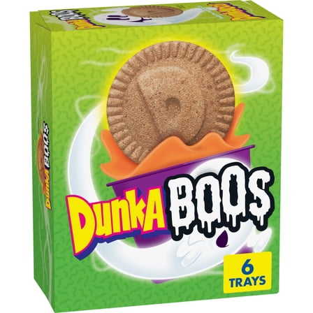 Dunkaroos DunkaBOOS Cinnamon Graham Cookies and Vanilla Frosting, Halloween, 6 Ct, 6 oz