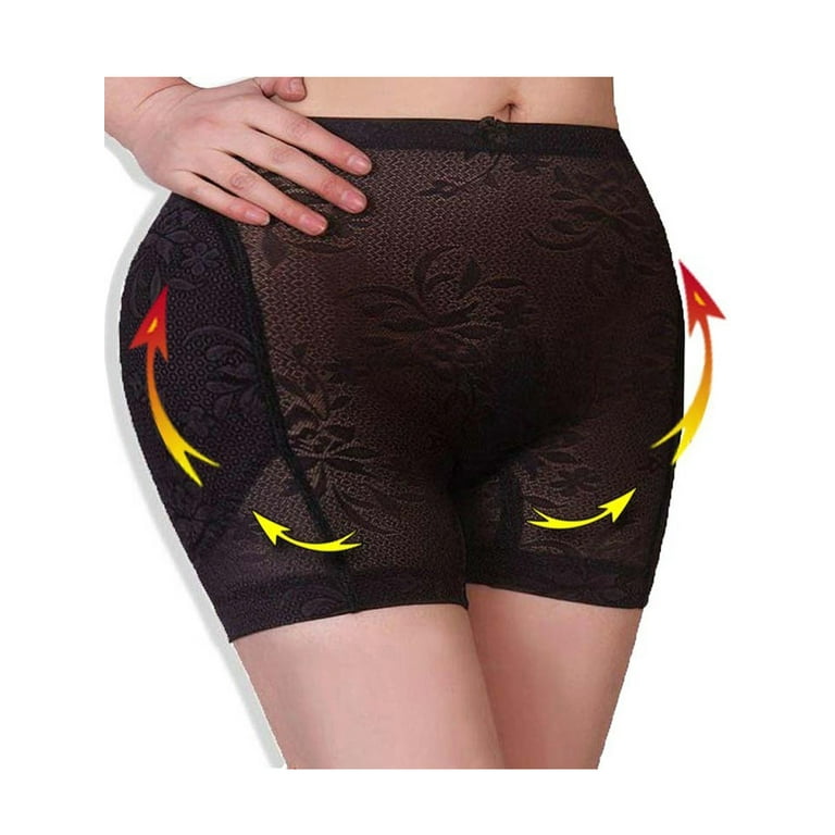 SAYFUT Women's Underwear Butt Lifter Boy Shorts Butt Enhancer