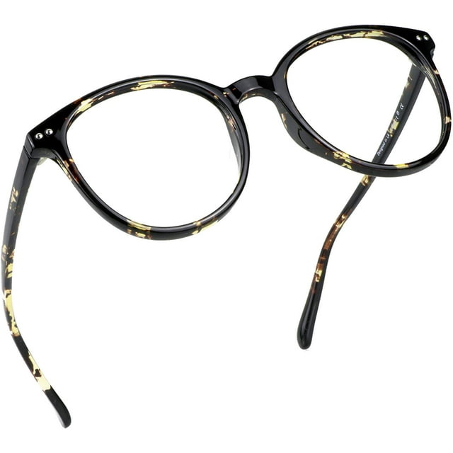 LifeArt Blue Light Blocking Computer Reading Glasses with Transparent Lens for Women/Men