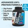 thumbnail image 4 of BPI Sports Best Protein Powder, 100% Whey Blend for Muscle Growth & Recovery, Strawberries & Cream, 5.2 lbs (72 Servings), 4 of 10
