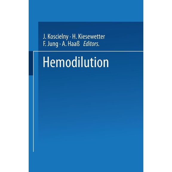 Hemodilution, (Paperback)