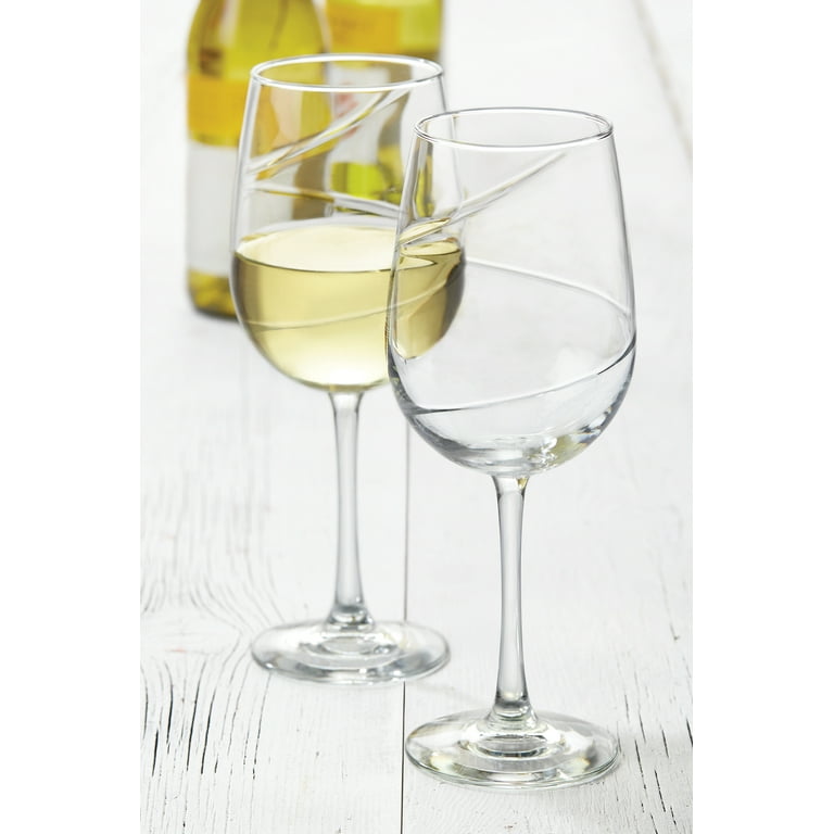 Botanic Garden 19 Ounce Set of 4 Stemless Wine Glasses (Assorted)