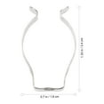 thumbnail image 2 of 20pcs U Clip Holder Metal Pipe Clamp LED Fluorescent Tube Mounting Accessories, 2 of 9