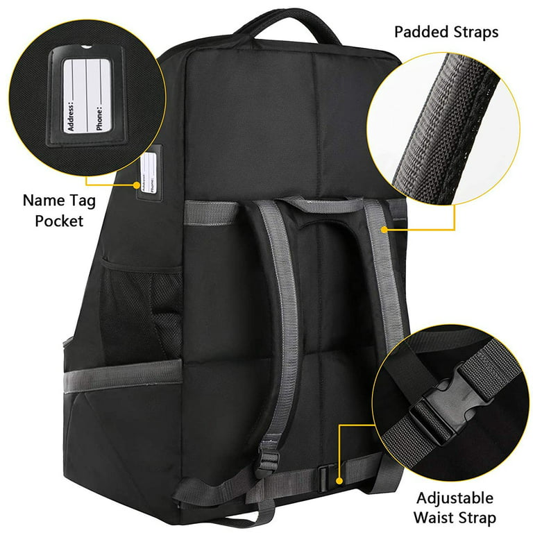 Car Seat Travel Bag, Large Durable Padded Carseat Carrier Bag