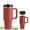 Rusty Red, variant on Ochapa 40 oz Tumbler with Handle and Straw, Travel Mug for Car, 2-in-1 Lid Stainless Steel Tumblers