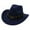 Navy, variant on Cowboy Hat for Women Khaki Cowboy Hats Leather Hat for Men Funny Party Hats One Size
