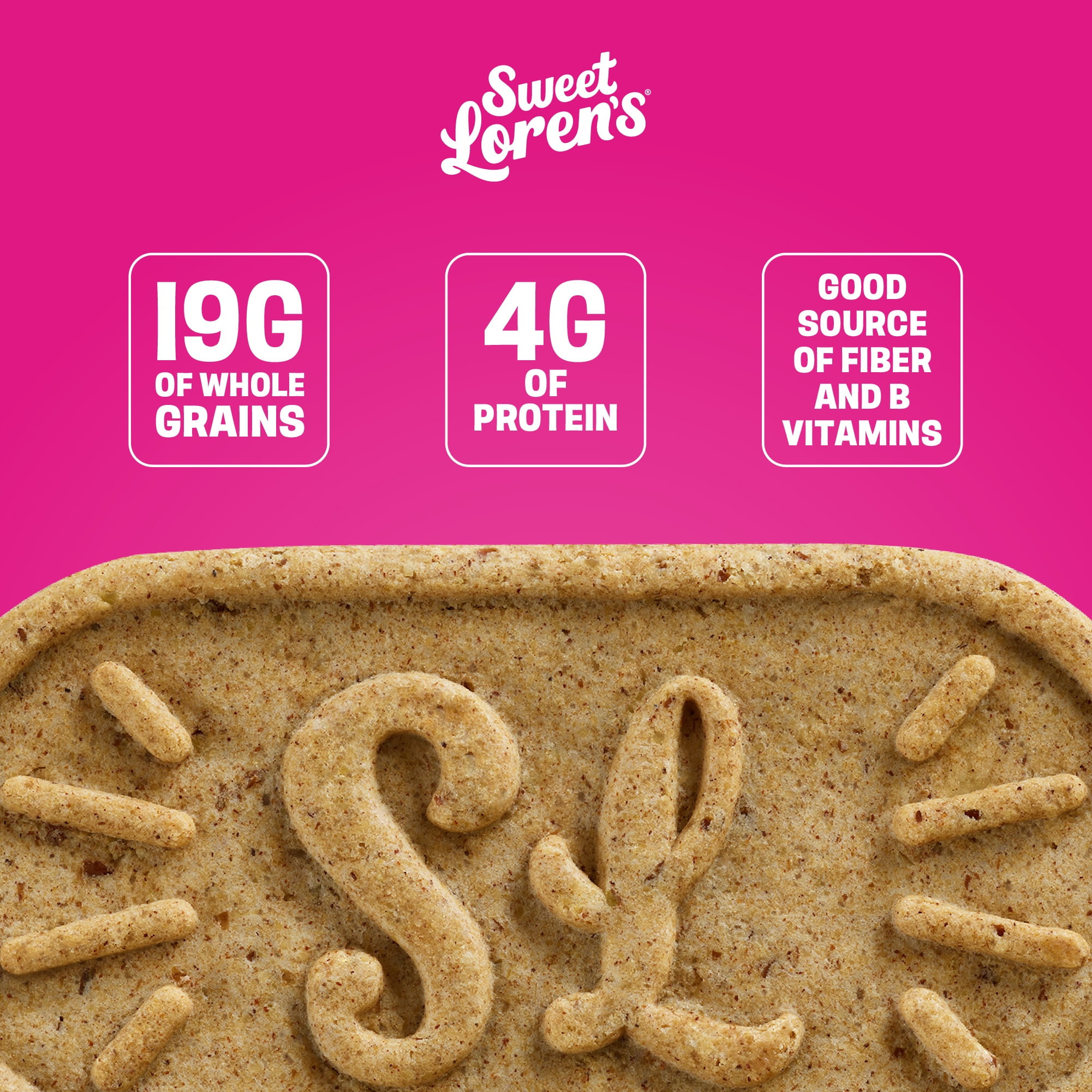 (6 pack) Sweet Loren's Cinnamon Sugar Breakfast Biscuits, Gluten & Dairy Free, 8oz/5ct