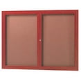 thumbnail image 1 of Aarco Products CBC3672RC Enclosed Bulletin Board with Cherry Frame, 1 of 1