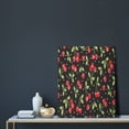 thumbnail image 5 of Sikiie Sweet Red Cherry Print Canvas Decorative Hanging Painting, Anti-shrinkage Hanging Frame, Suitable for Home, Office Wall Decorations, 5 of 6