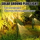 thumbnail image 5 of Matsuzay 2 pack/lote focos LED solares impermeables para paisaje de jardín paisaje Solar impermeable Iluminación y accesorios, 5 of 6