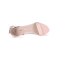thumbnail image 4 of BLISSFUL STEP Women's Chunky Heel Open Toe Ankle Strap Sandals, 4 of 7