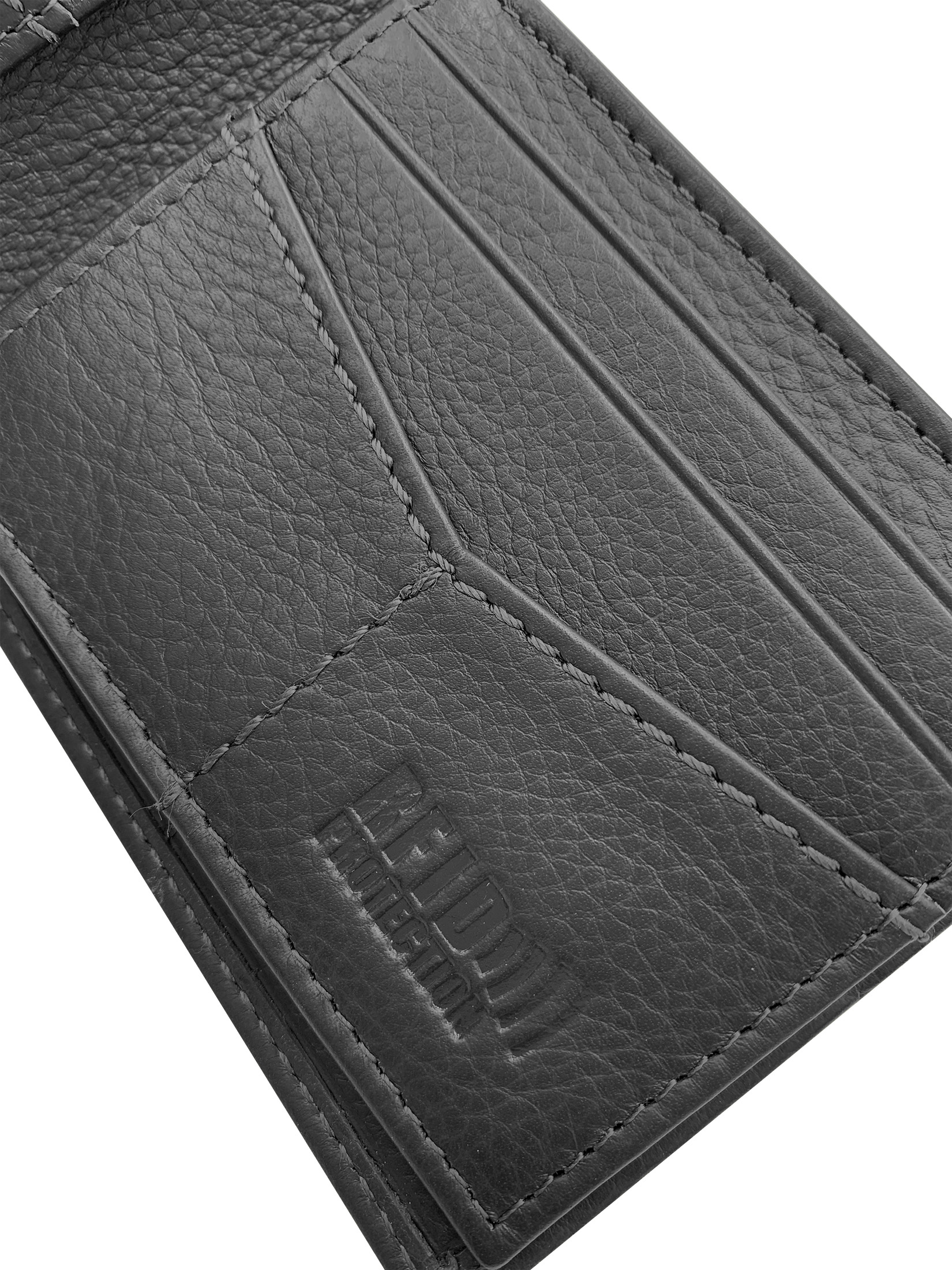 George Men's Genuine Leather Bifold Wallet, Black photo 4