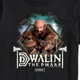 thumbnail image 3 of The Hobbit - Dwalin The Dwarf - Men's Short Sleeve Graphic T-Shirt, 3 of 5