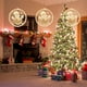 thumbnail image 3 of Decoración de luces navideñas, luces de hadas colgantes con pilas para pared, ventanas, camino, decoración de Patio, 3 of 5