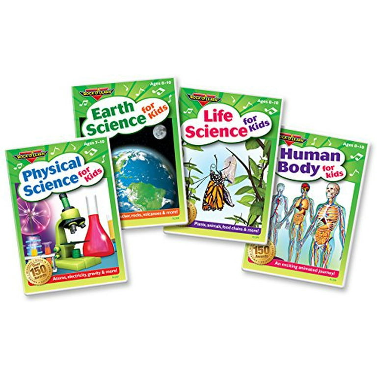 Pre-Owned Rock N Learn RL306 Math & Science 10 DVD Pre-Owned Rock N Learn RL306 Math & Science 10 DVD