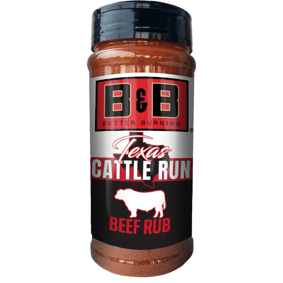 B&B Charcoal Cattle Run Beef Rub Seasoning