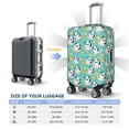 thumbnail image 4 of Yiaed Panda Bathing Print Travel Luggage Cover Suitcase Protector Fits 18-32 Inch Luggage Wheel Covers Patterned Elastic Luggage Anti-scratch（No luggage）-X-Large, 4 of 5