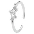 thumbnail image 1 of Horoscope Ring 925 Sterling Silver Statement Ring for Women, 1 of 5