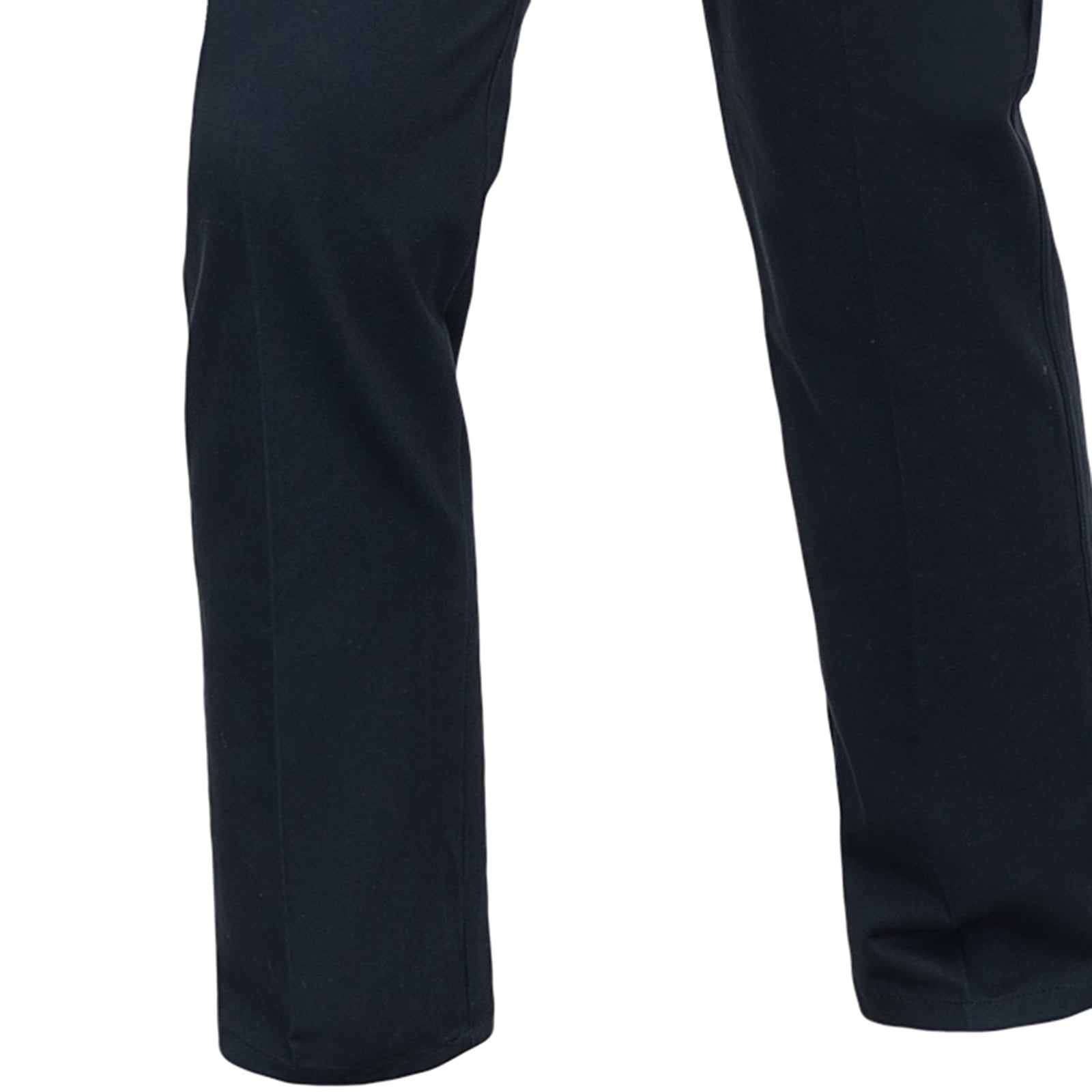kosheko Men's Outdoor Straight Leg Pants, Front Slant Pockets with Slim Fit, Lightweight Fabric for trail walking hiking Blue S